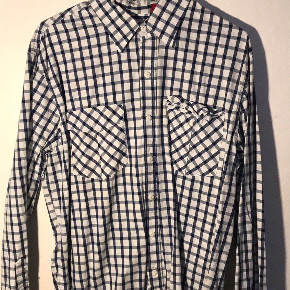 Long sleeve collared button up